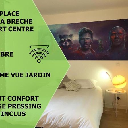 Apartament Le Galaxy Centre La Breche Wifi Calme Vue Jardin Niort Zewnętrze zdjęcie